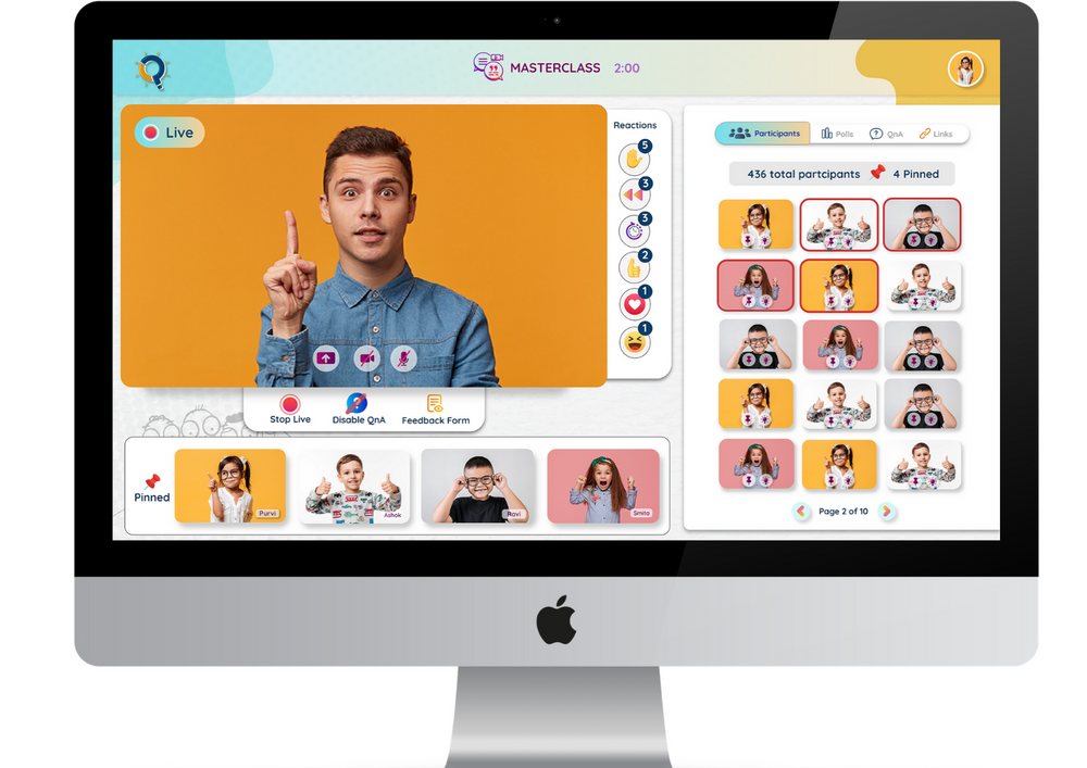 StayQrious Webinar Product